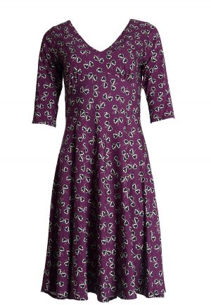 3/4 Sleeve Marilyn Dress Print SALE!: 1673 X-Small