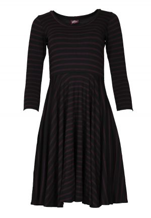 Andrea Dress Print: 1492 Stripe X-Small