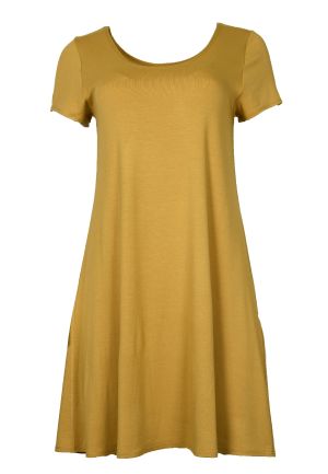 Lucy Cap Sleeve SALE!: 1409 Goldenrod Small