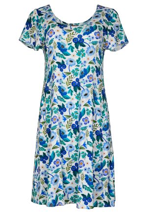 Lucy Cap Sleeve Print : 1917 Small