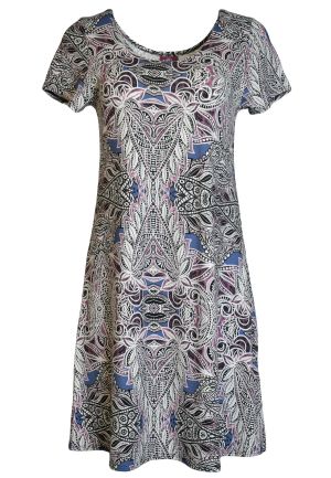 Lucy Cap Sleeve Print : 1931 X-Small
