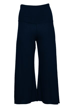 Gaucho Pant Solid: Small 224 Navy