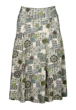 Flappy Skirt Print SALE!: 1714 X-Small