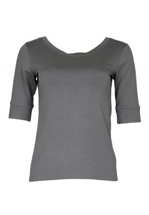 Ballet Tee Solid: Small 1679 Pewter 