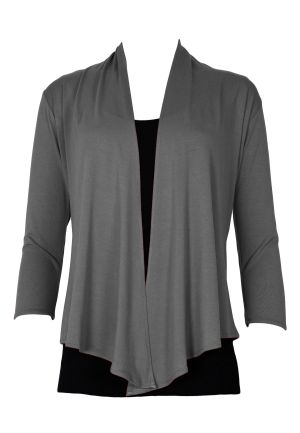 Wrap Jacket SALE!: 1679 Pewter X-Small