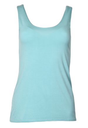 Tank Top Solid: Small 1860 Nile Blue