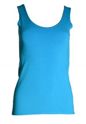 Tank Top Solid-Large-813 Lagoon