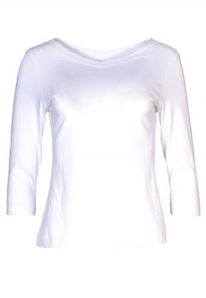 Sheila Top Solid-Small-100 White