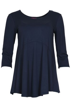 June Top Solid-Small-224 Navy