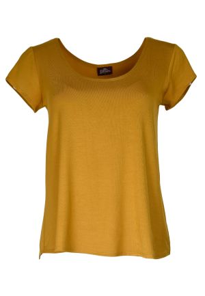 Cora Tee Solid: X-Small 1891 Gold